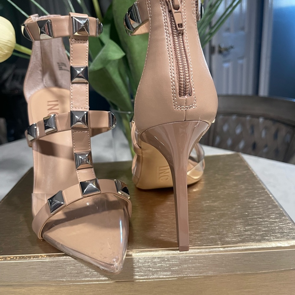 INC International Concepts Studded Heels - Picture 4 of 13